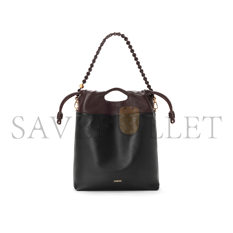 LOEWE FLAMENCO PURSE TOTE IN MELLOW NAPPA LAMBSKIN A411FIOX04 (38*29*9cm)